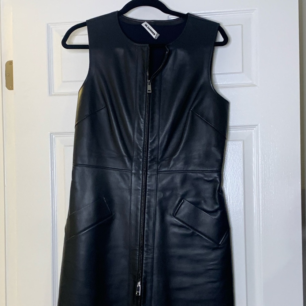 Jill Sanders Leather Dress